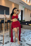 Flatter Me Off Skirt Set