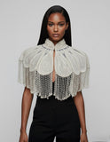 Pearl Halo Cape