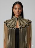 Gilded Fleur Cape