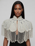 Pearl Halo Cape