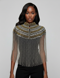 Metallic Horizon Cape