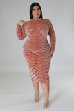 Showing Out Midi Dress