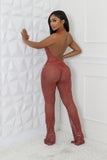 2pc Vintage Classic Jumpsuit