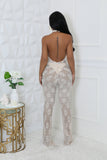 2pc Vintage Classic Jumpsuit