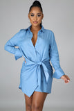 Tie You Down Tunic Dress