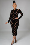 Showing Out Midi Dress