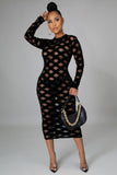 Showing Out Midi Dress