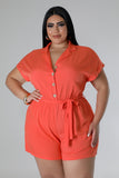 Daytime Strolls Romper Plus
