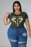 Wild Eye Look Top