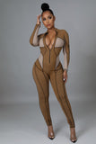 Stitched Together Jumpsuit