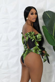 3pc Tropical Palms Swim Set