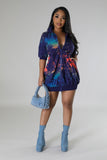 Midnight Baddie Jacket Dress