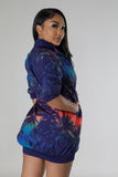 Midnight Baddie Jacket Dress
