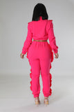 Ruffled Moments Pant Set