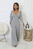 2pc New Story Jumpsuit Set