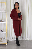 Midnight Plush Cardigan
