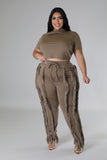 Fading Into Friday Pant Set Plus