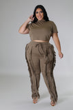 Fading Into Friday Pant Set Plus