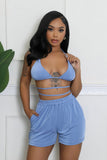 3pc Jasmine Days Short Set