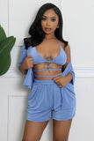 3pc Jasmine Days Short Set