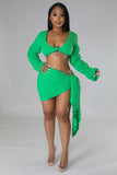 Bubbly Hours Skirt Set