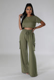 On The Cuff Pant Set