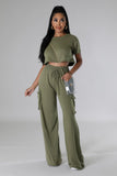 On The Cuff Pant Set