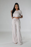 On The Cuff Pant Set