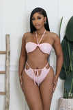 3pc South Beach Gal Swimsuit Set