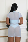 3pc South Beach Gal Swimsuit Set