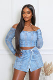 Casual Craze Skort Set