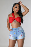 Jeweled Baby Shorts