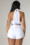 Jeweled Baby Shorts