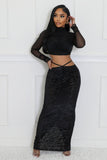 Crossed Paths Skirt Set