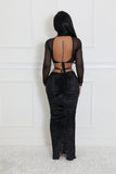 Crossed Paths Skirt Set
