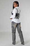 2pc Time Out Tunic Top