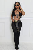 Talking Flirty Jumpsuit