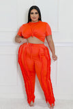 Fading Into Friday Pant Set Plus
