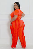 Fading Into Friday Pant Set Plus