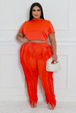 Fading Into Friday Pant Set Plus