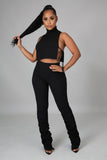 Can't Be Ruched Legging Set