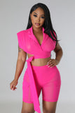 IT'S Baddie Season Short Set