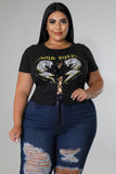 Wild Eye Look Top