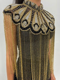 Gilded Fleur Cape