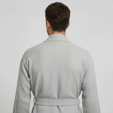 Waffle Spa Bathrobe for Men -  Absorbent, Lightweight