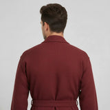 Waffle Spa Bathrobe for Men -  Absorbent, Lightweight