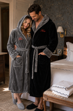 Men’s Robe with Hood – Ultra-Soft Plush Comfort for Everyday Use