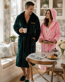Men’s Robe with Hood – Ultra-Soft Plush Comfort for Everyday Use