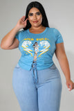 Wild Eye Look Top
