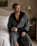 Men’s Robe with Hood – Ultra-Soft Plush Comfort for Everyday Use